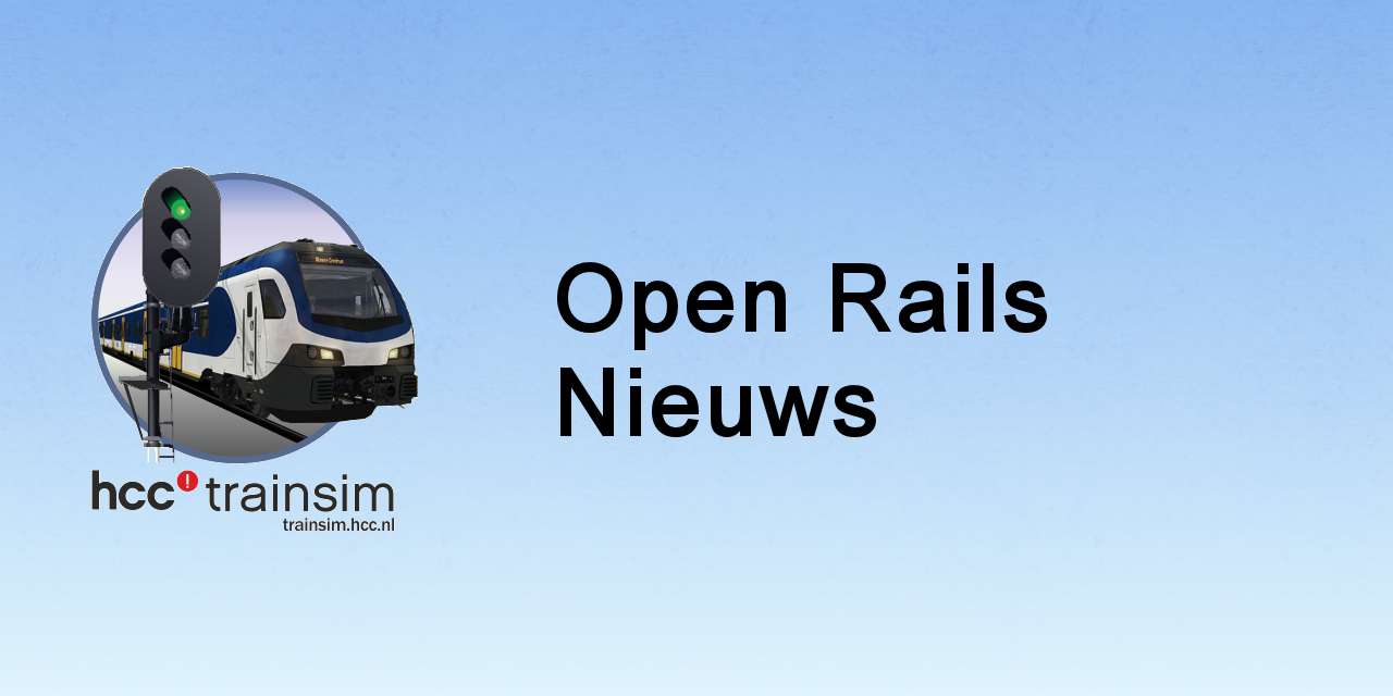 Logo HCC!trainsim, Open Rails Nieuws