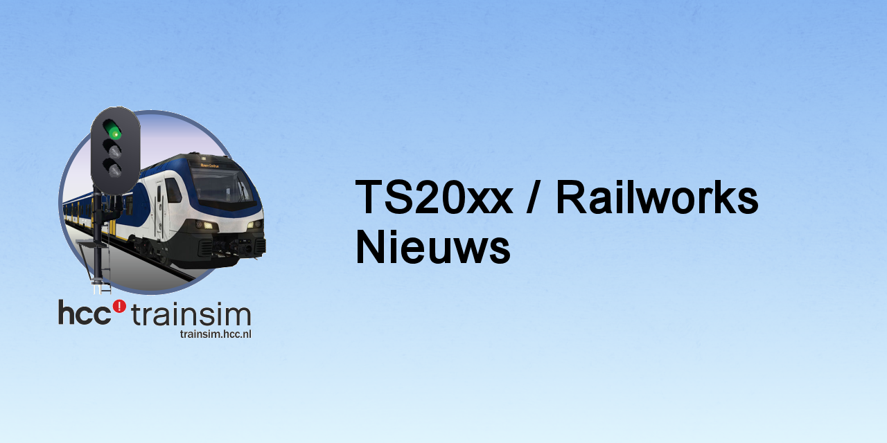 Logo HCC!trainsim, TS20xx/Railworks Nieuws