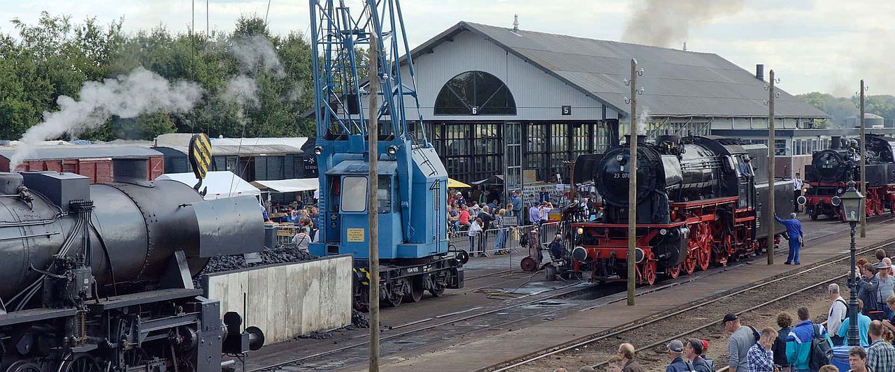 foto door de VSM gemaakt van het terrein in Beekbergen